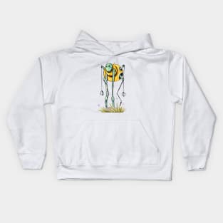 March of robots 4 Kids Hoodie